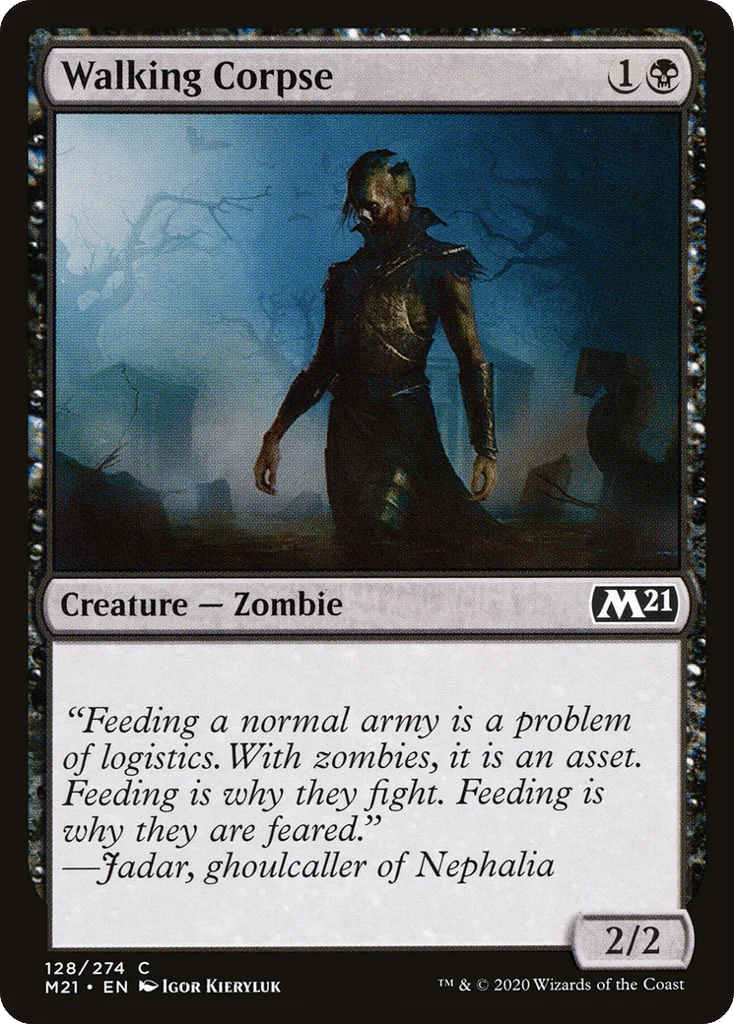 Walking Corpse · Core Set 2021