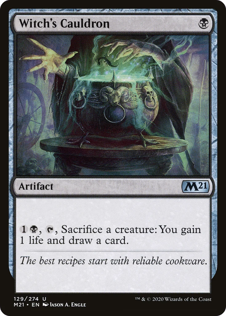 Witch's Cauldron · Core Set 2021