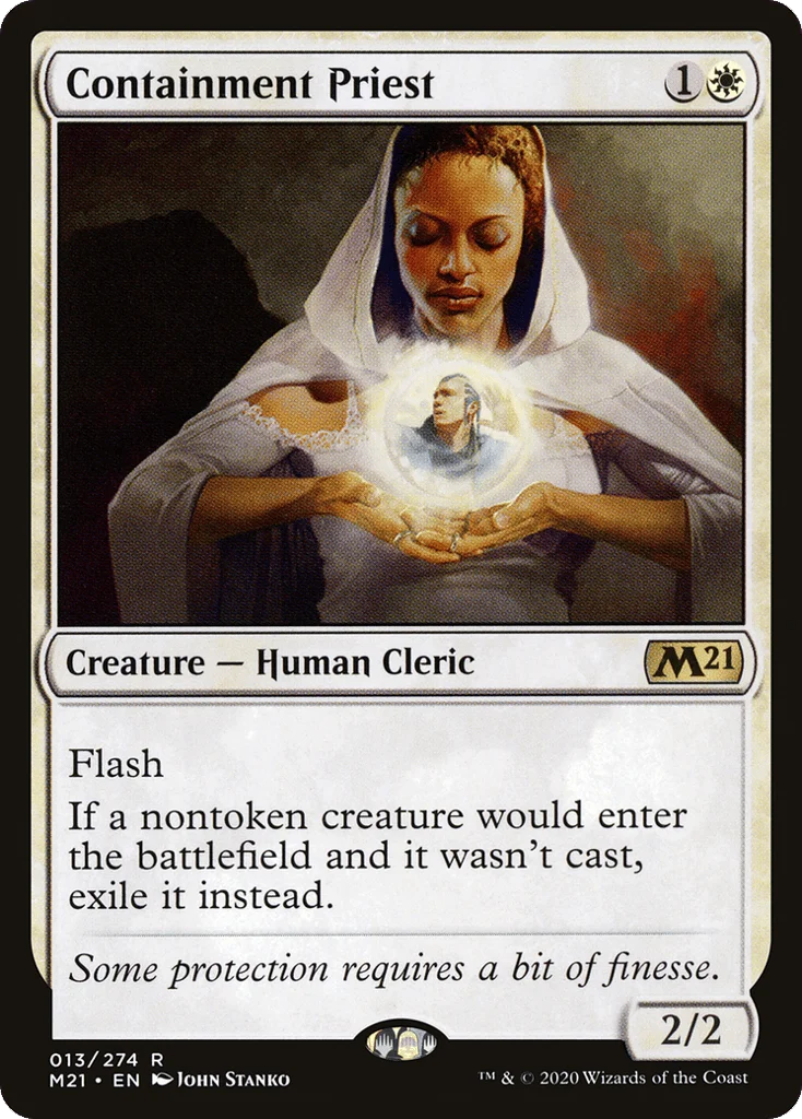 Containment Priest · Core Set 2021