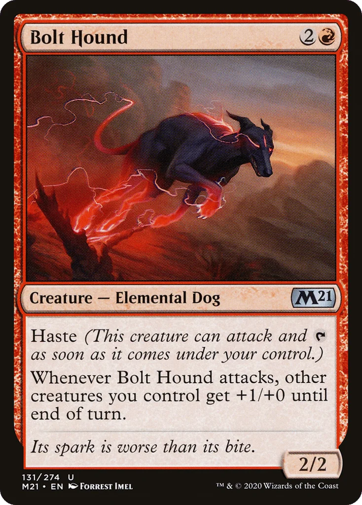Bolt Hound · Core Set 2021