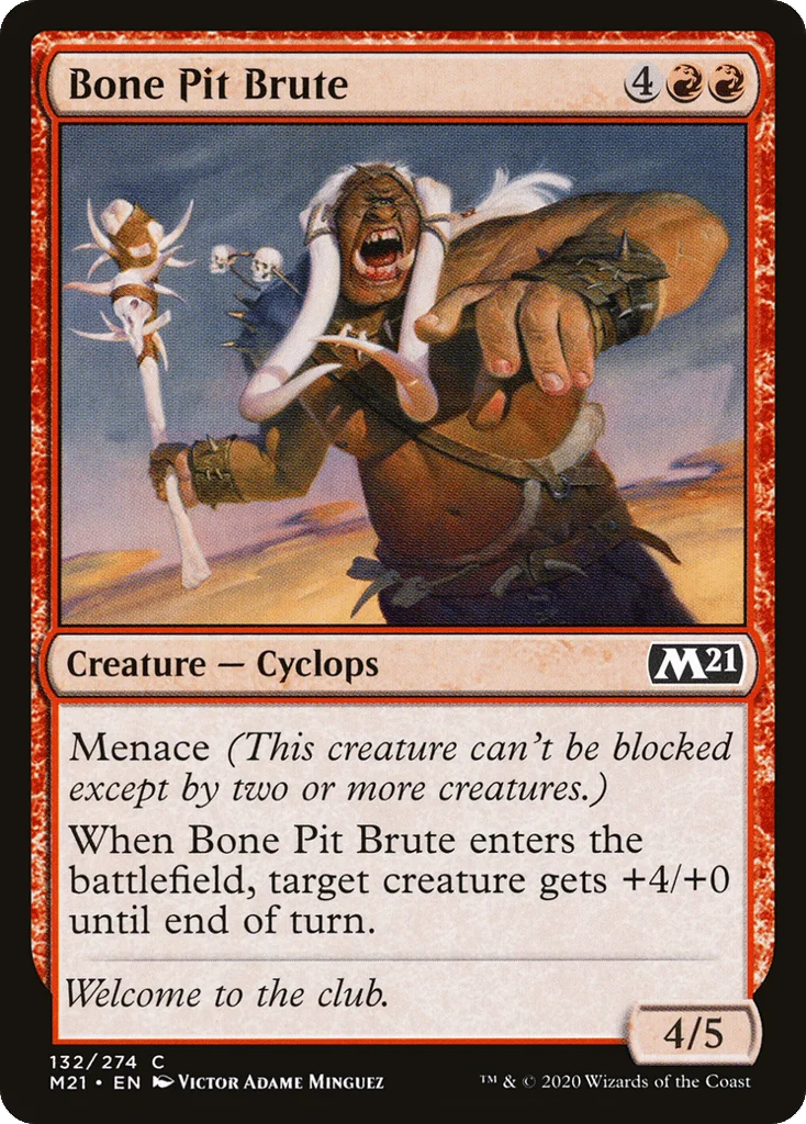 Bone Pit Brute · Core Set 2021