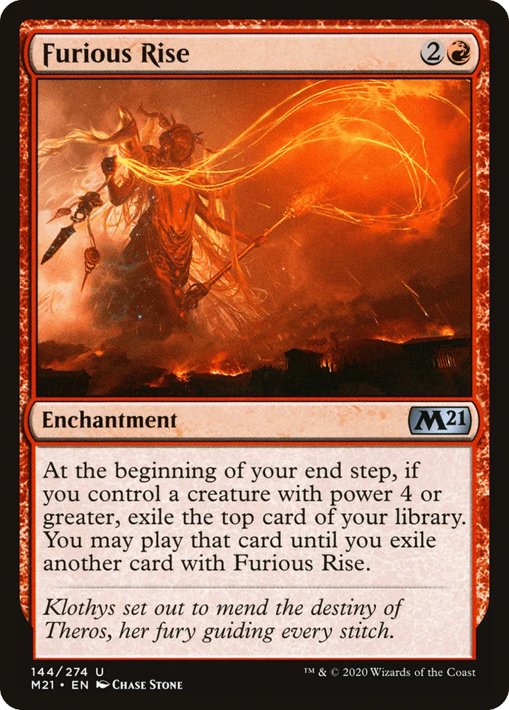 Furious Rise · Core Set 2021