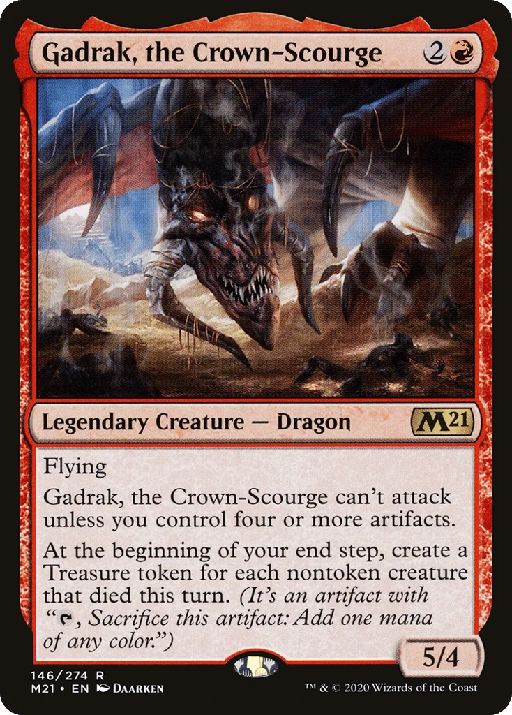 Gadrak, the Crown-Scourge · Core Set 2021