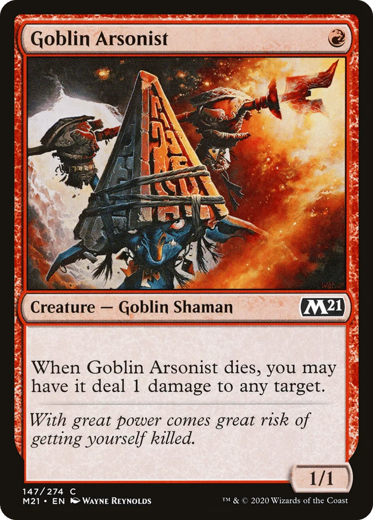 Goblin Arsonist · Core Set 2021