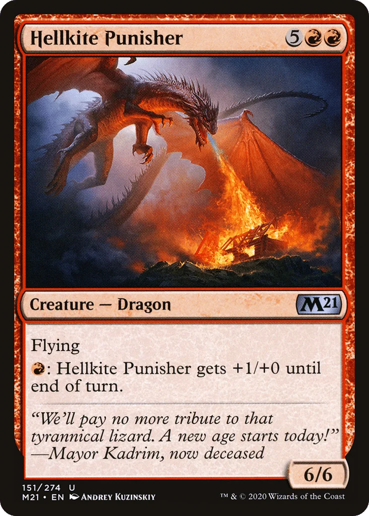 Hellkite Punisher · Core Set 2021