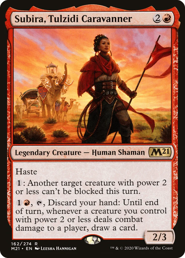 Subira, Tulzidi Caravanner · Core Set 2021