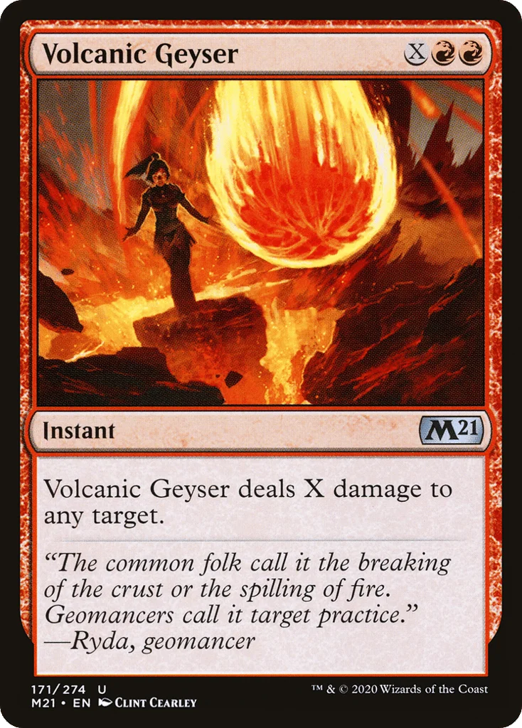 Volcanic Geyser · Core Set 2021