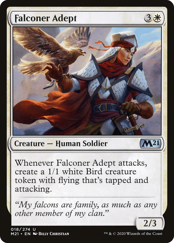 Falconer Adept · Core Set 2021