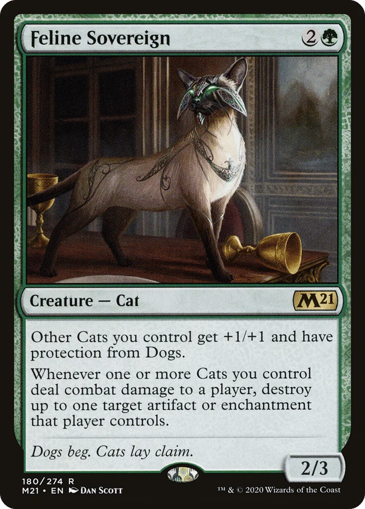 Feline Sovereign · Core Set 2021