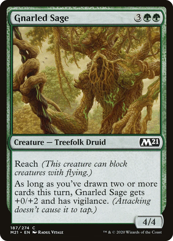 Gnarled Sage · Core Set 2021