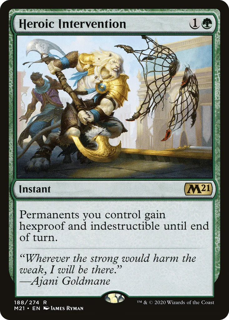 Heroic Intervention · Core Set 2021