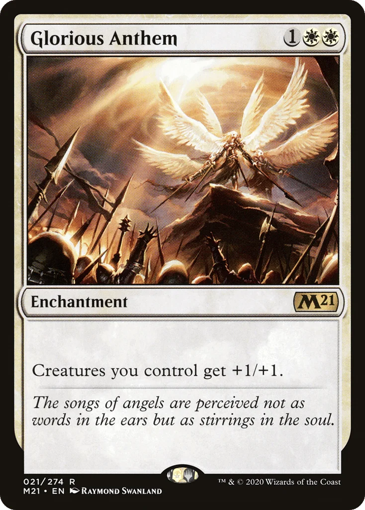Glorious Anthem · Core Set 2021