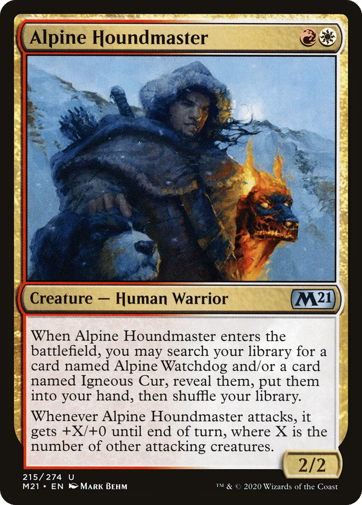 Alpine Houndmaster · Core Set 2021