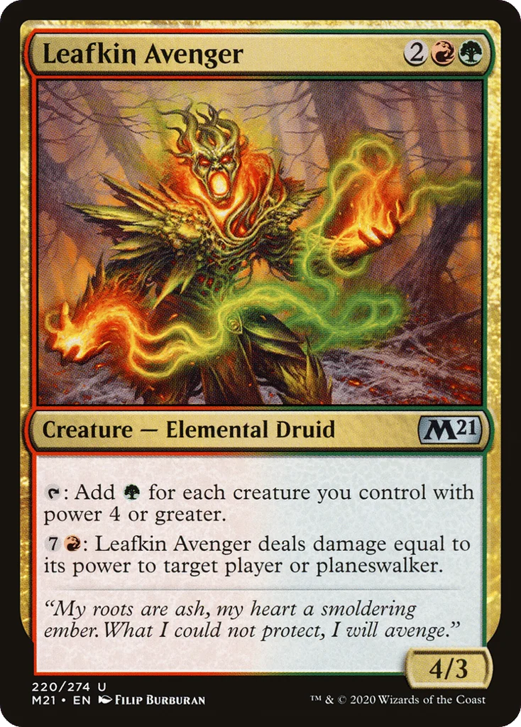 Leafkin Avenger · Core Set 2021