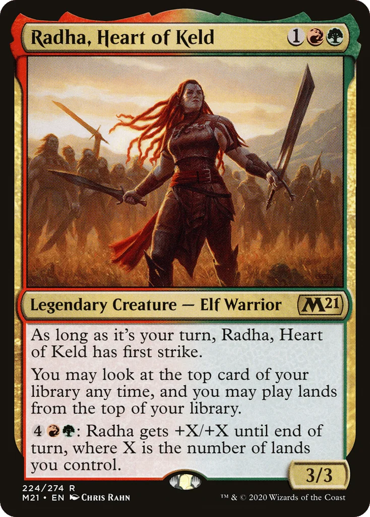 Radha, Heart of Keld · Core Set 2021