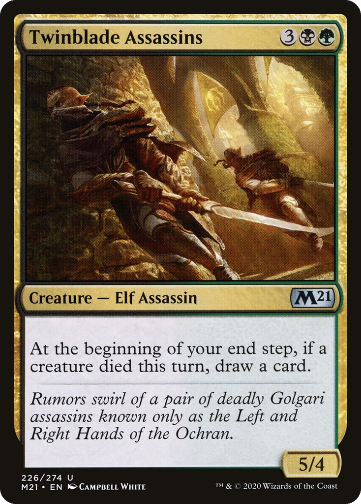 Twinblade Assassins · Core Set 2021