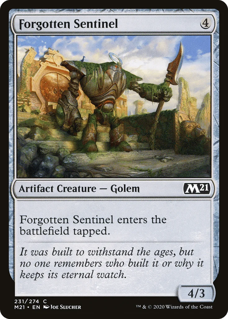 Forgotten Sentinel · Core Set 2021