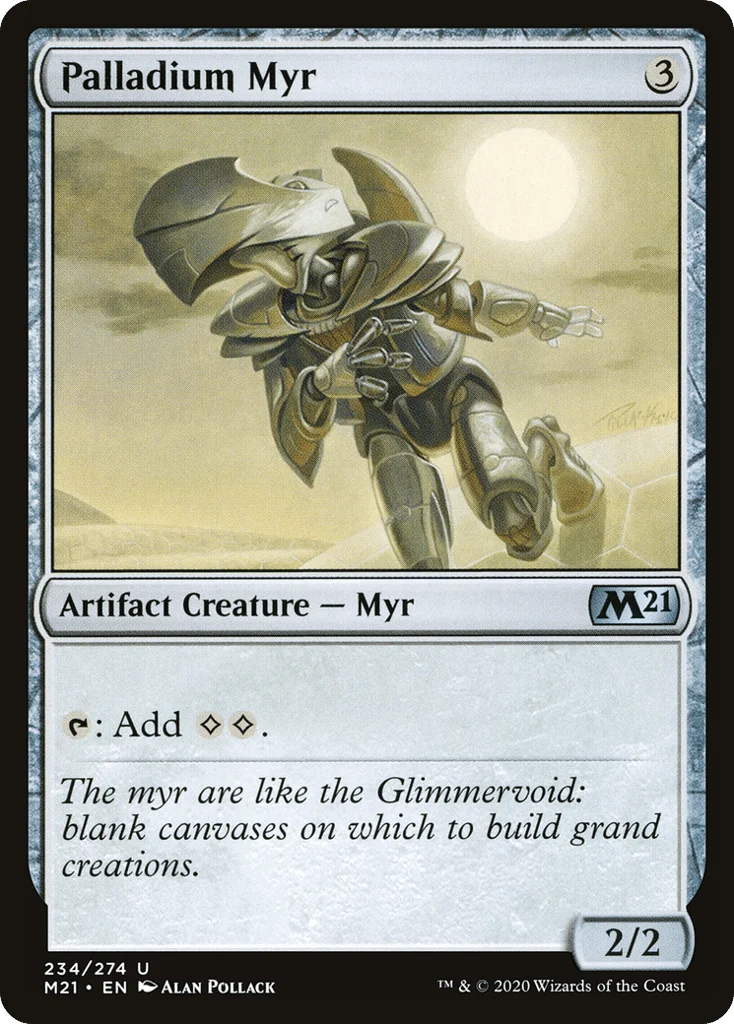 Palladium Myr · Core Set 2021