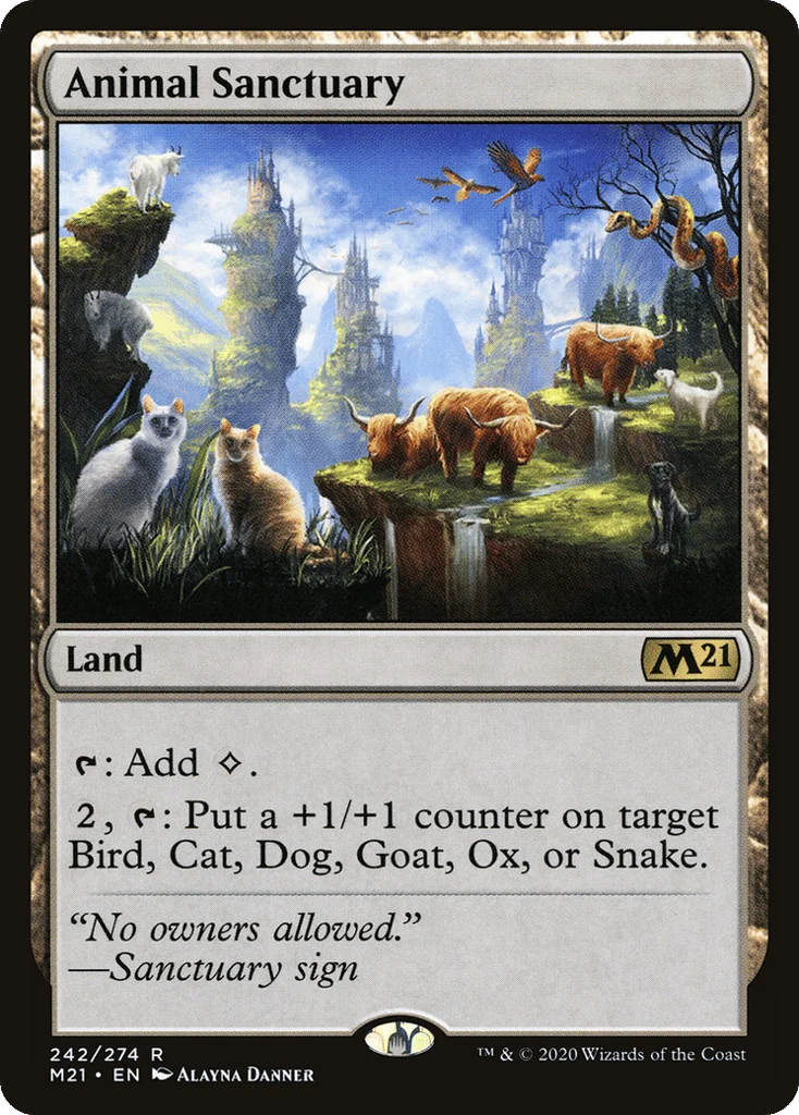 Animal Sanctuary · Core Set 2021