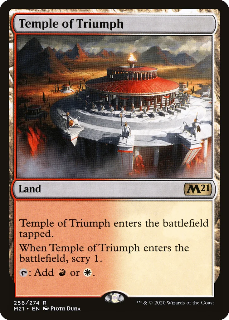 Temple of Triumph · Core Set 2021