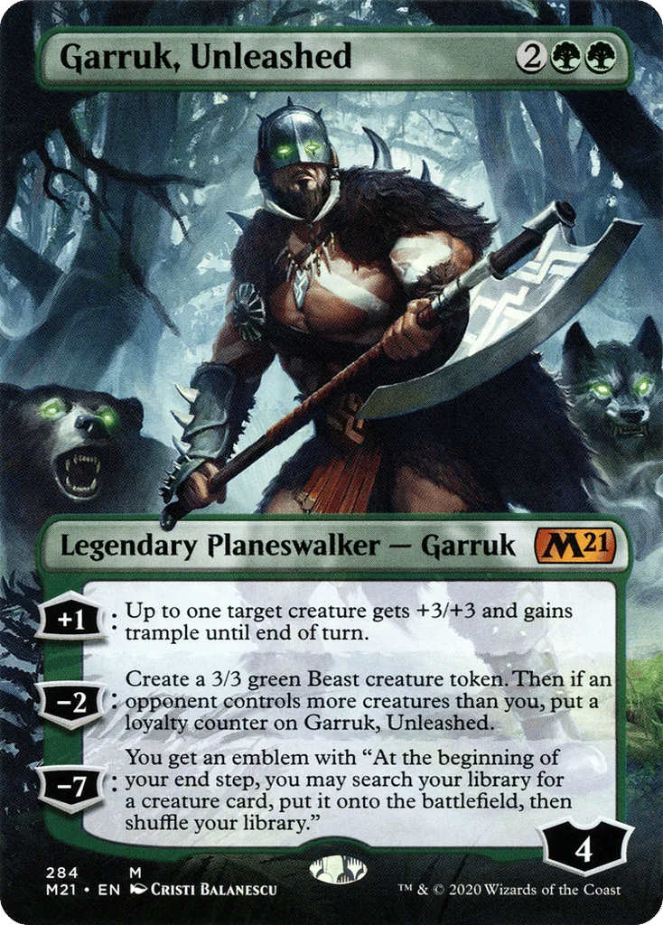 Garruk, Unleashed · Core Set 2021