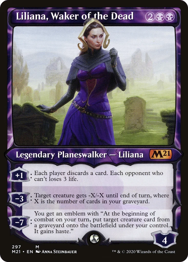 Liliana, Waker of the Dead · Core Set 2021