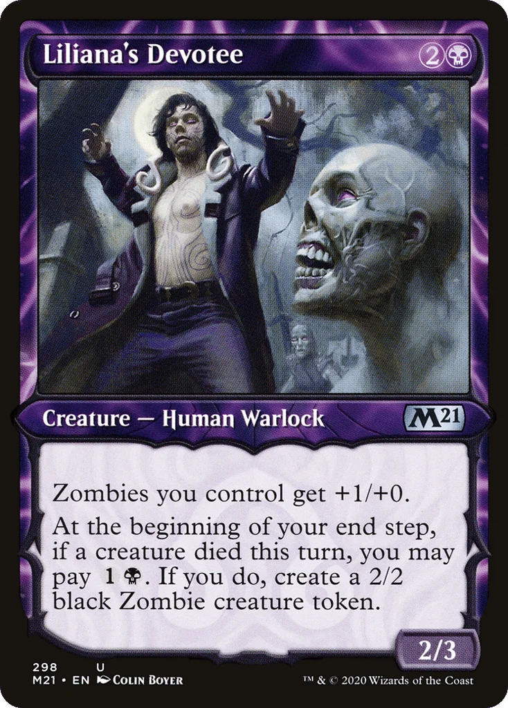 Liliana's Devotee · Core Set 2021