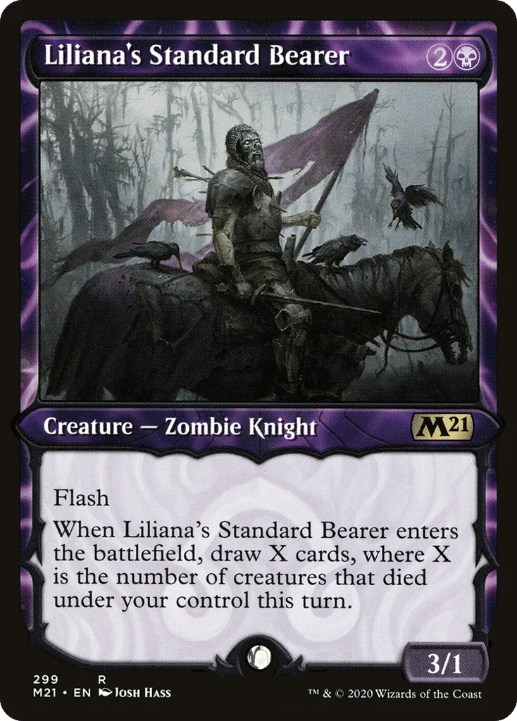 Liliana's Standard Bearer · Core Set 2021