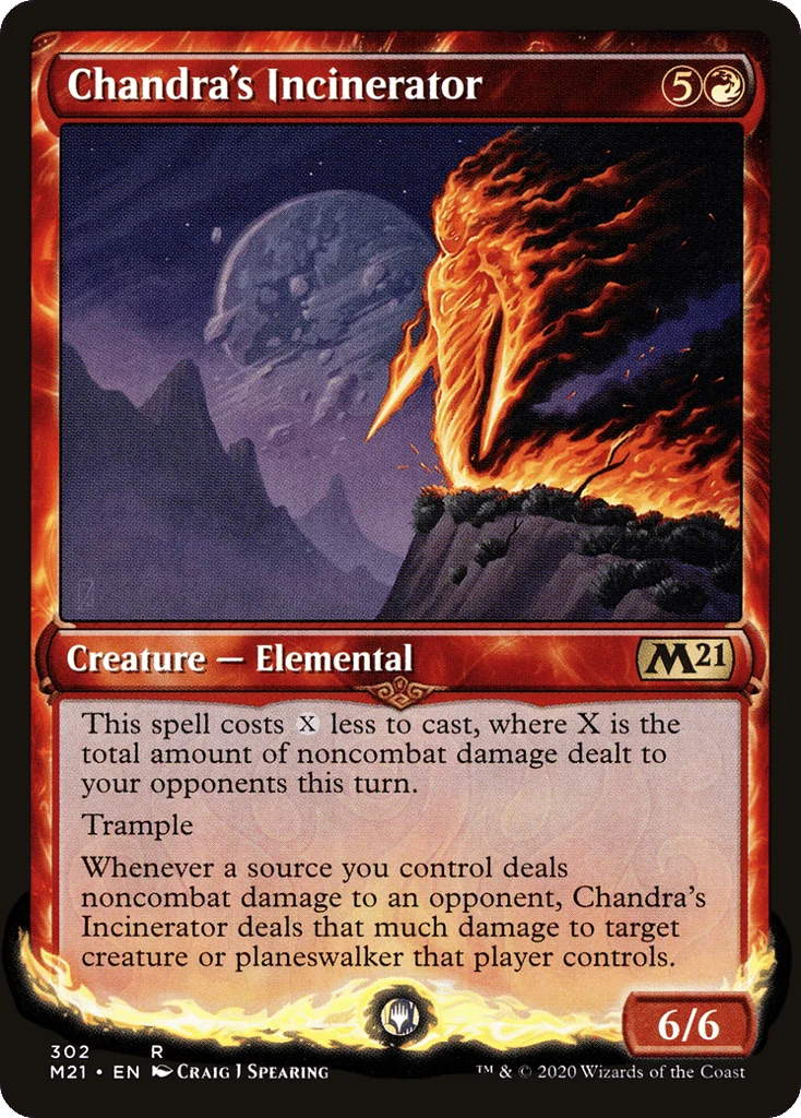 Chandra's Incinerator · Core Set 2021