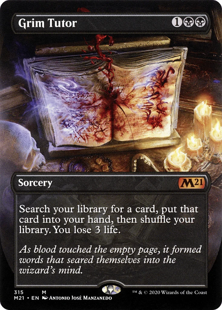 Grim Tutor · Core Set 2021