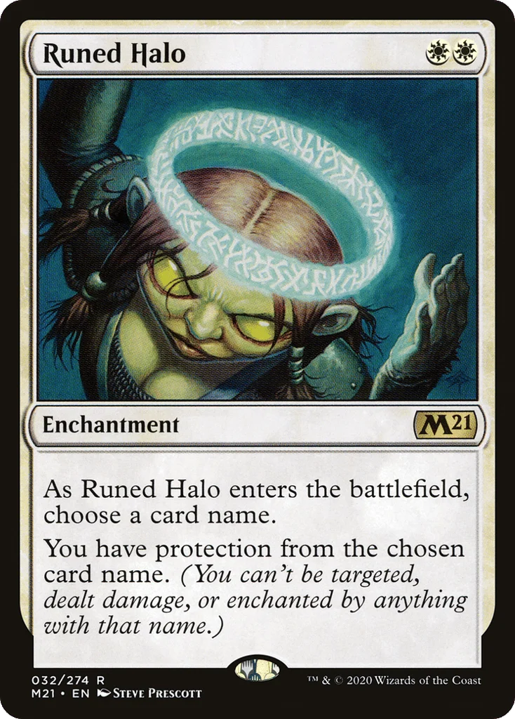 Runed Halo · Core Set 2021