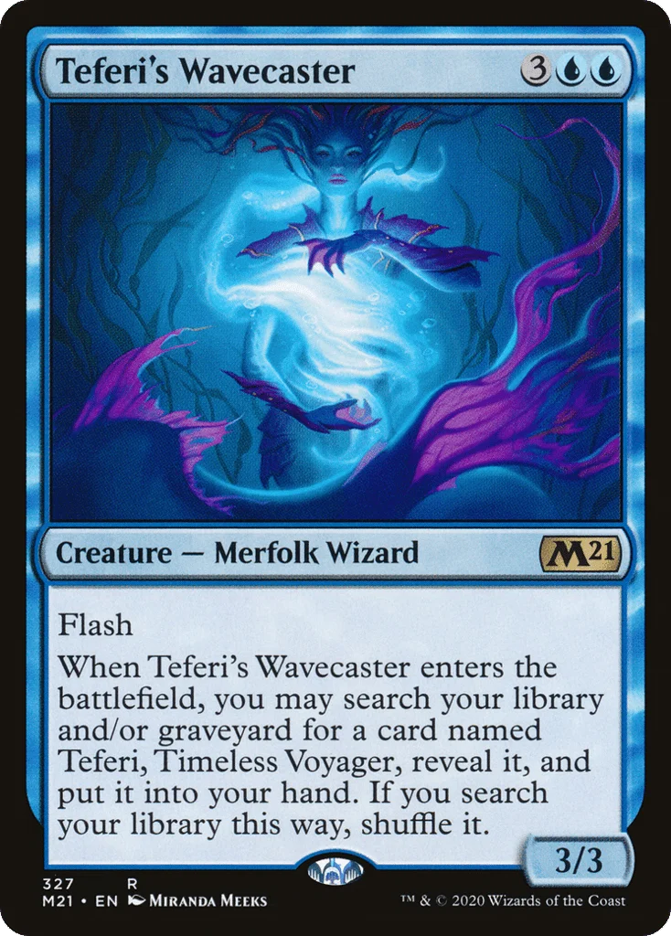 Teferi's Wavecaster · Core Set 2021