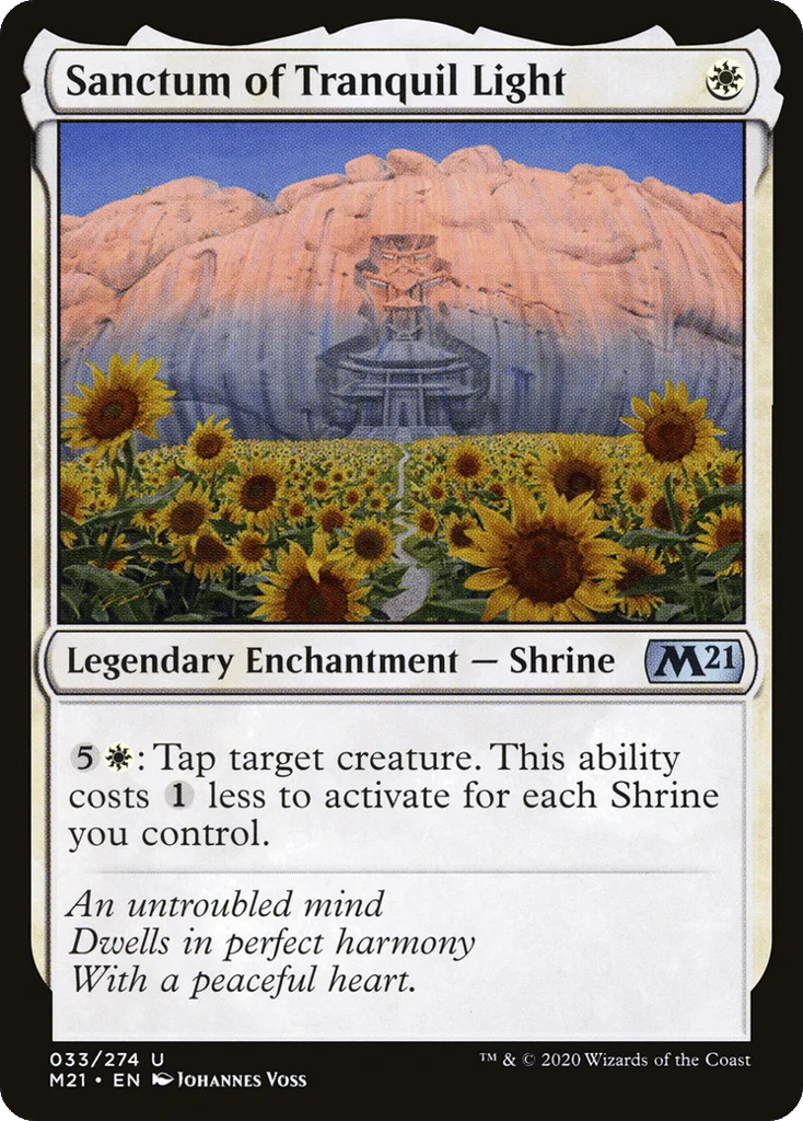 Sanctum of Tranquil Light · Core Set 2021