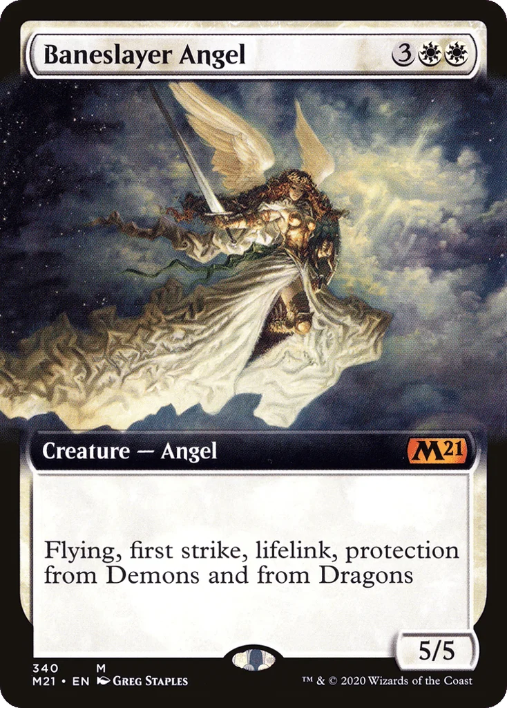 Baneslayer Angel · Core Set 2021