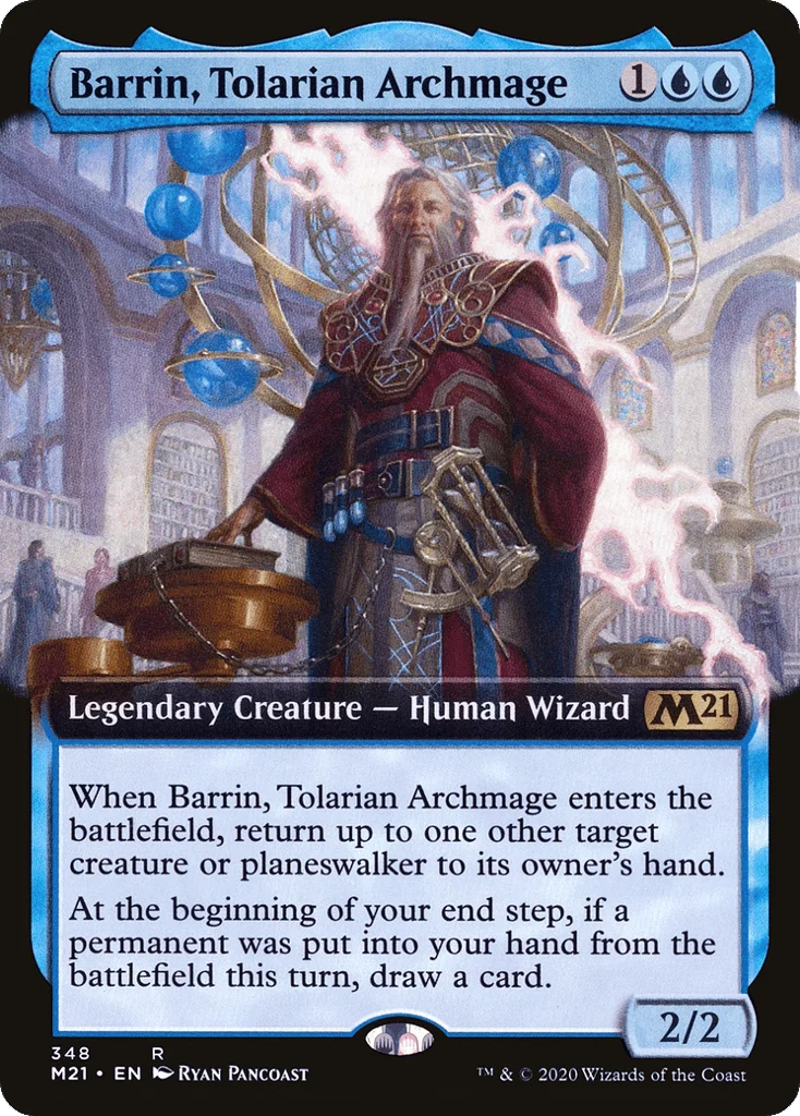 Barrin, Tolarian Archmage · Core Set 2021