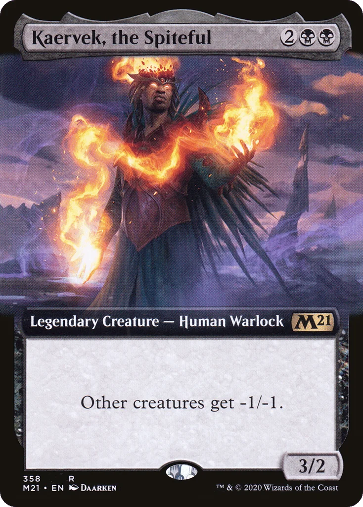 Kaervek, the Spiteful · Core Set 2021
