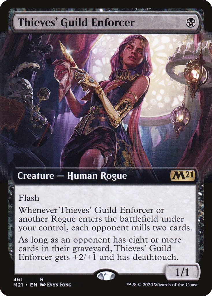 Thieves' Guild Enforcer · Core Set 2021