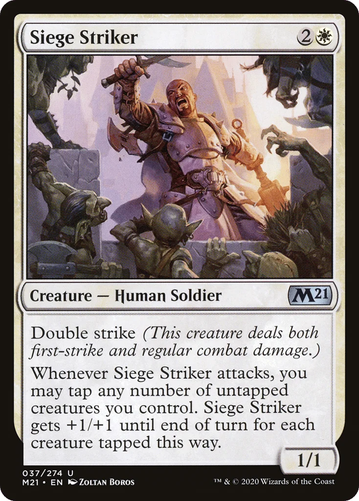 Siege Striker · Core Set 2021