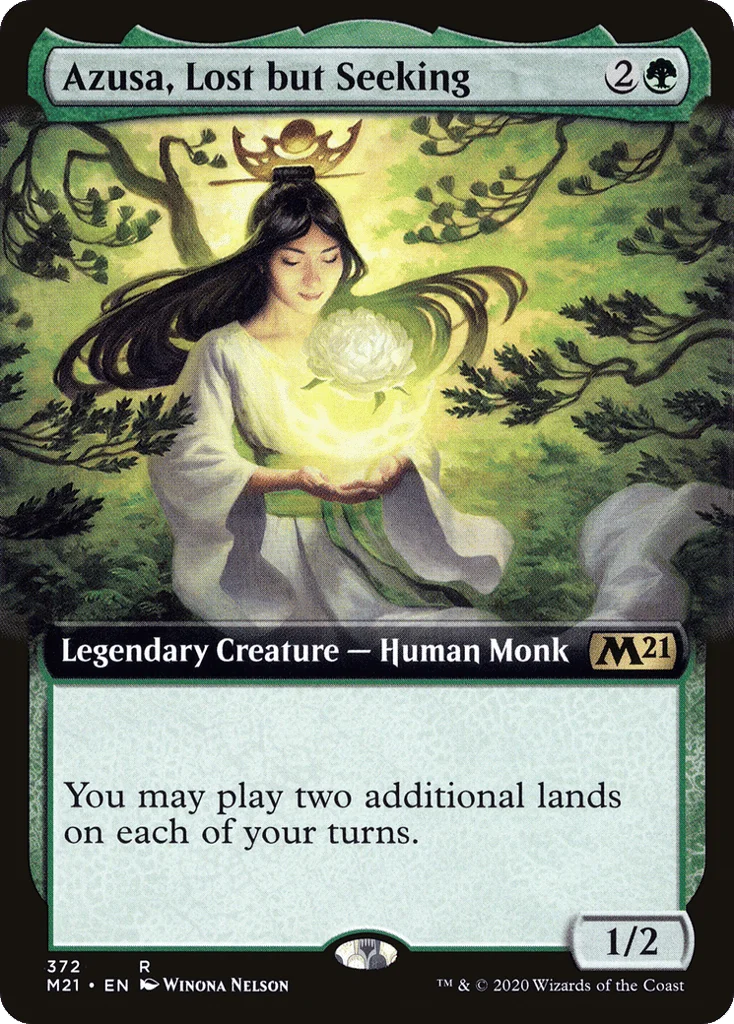 Azusa, Lost but Seeking · Core Set 2021