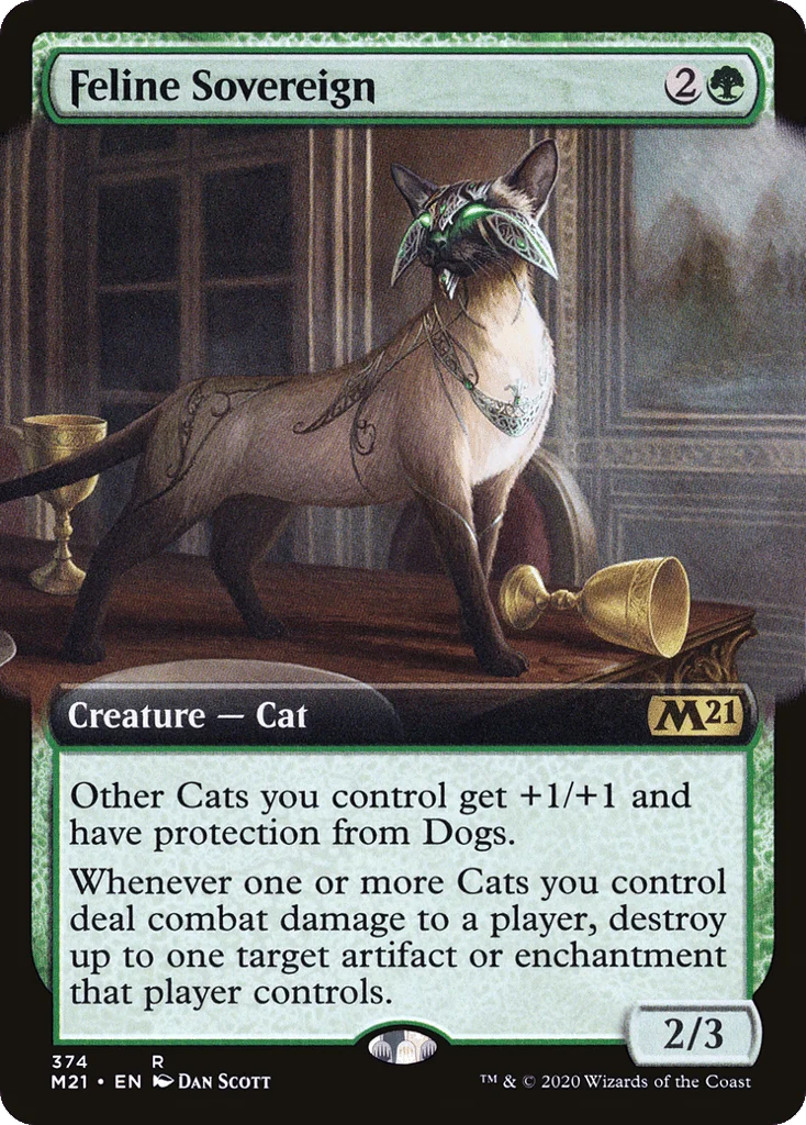 Feline Sovereign · Core Set 2021