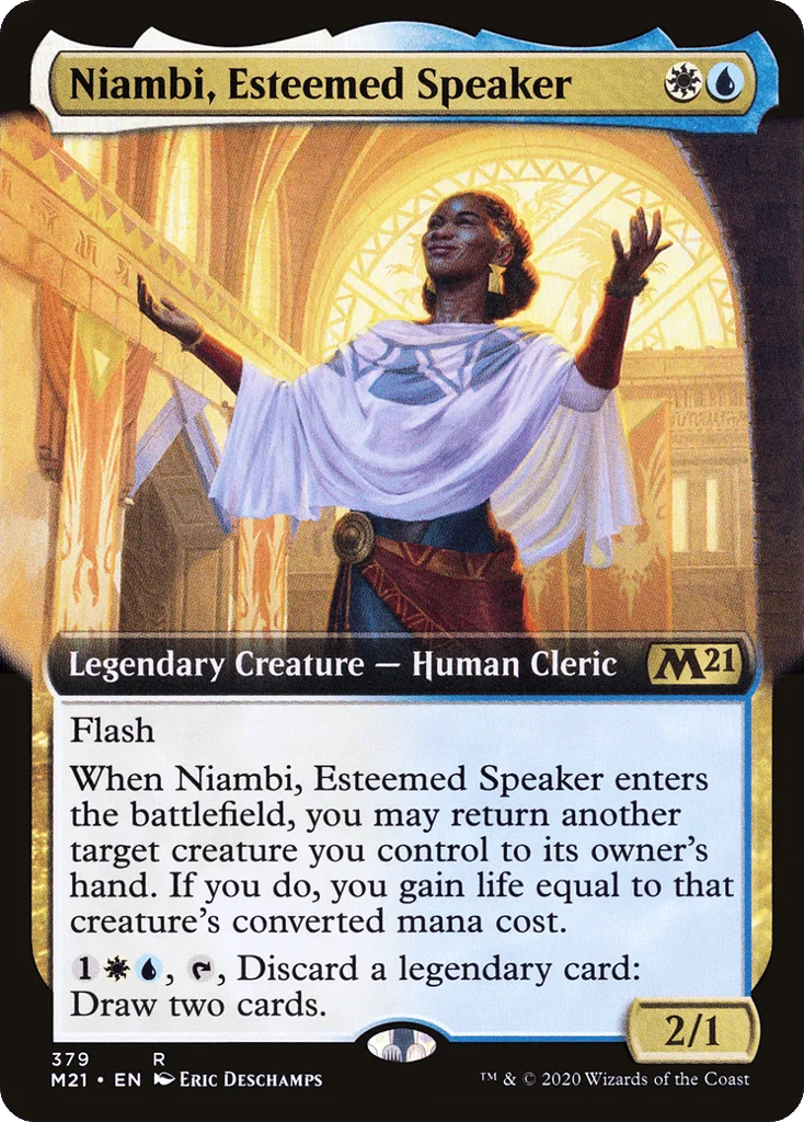Niambi, Esteemed Speaker · Core Set 2021