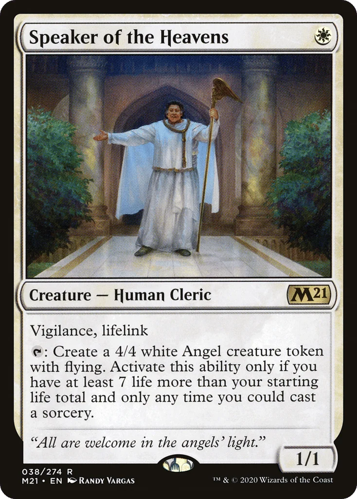 Speaker of the Heavens · Core Set 2021