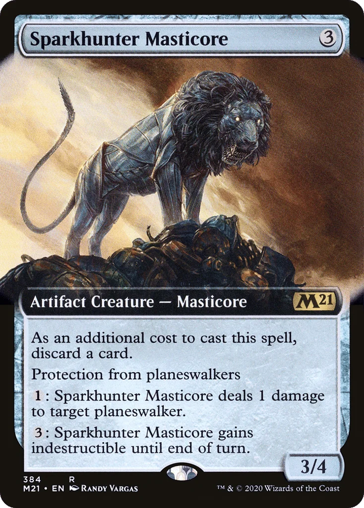 Sparkhunter Masticore · Core Set 2021
