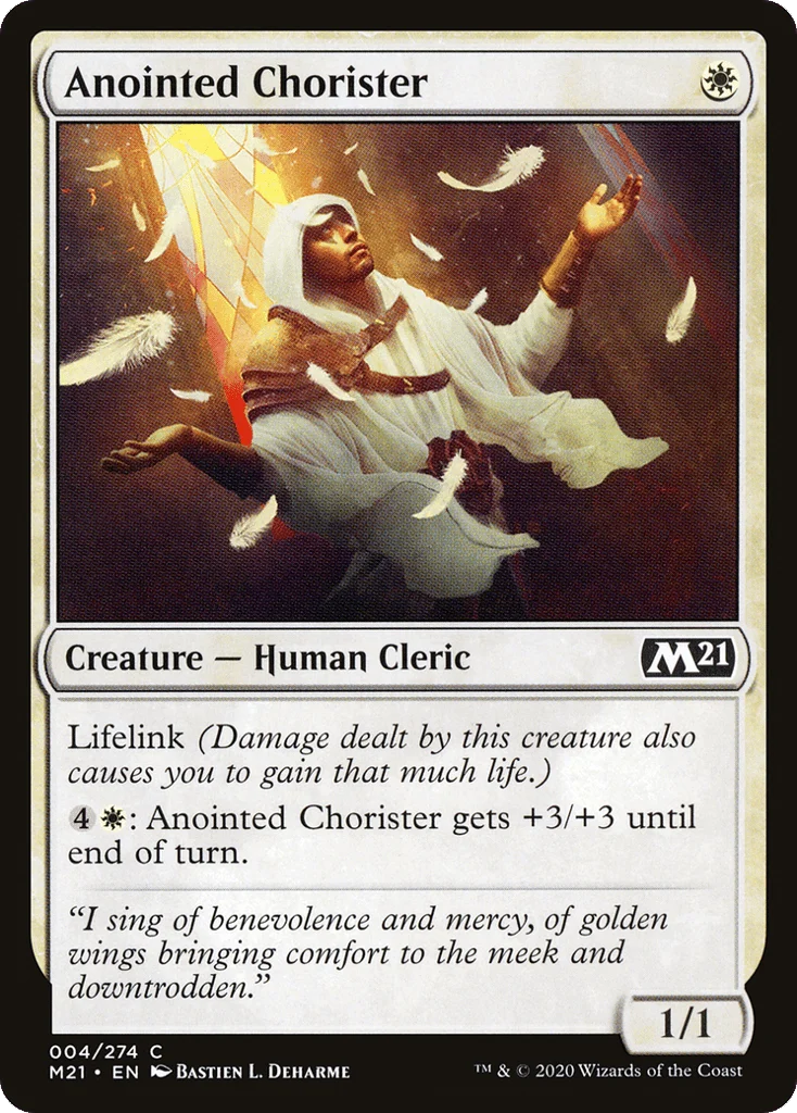 Anointed Chorister · Core Set 2021