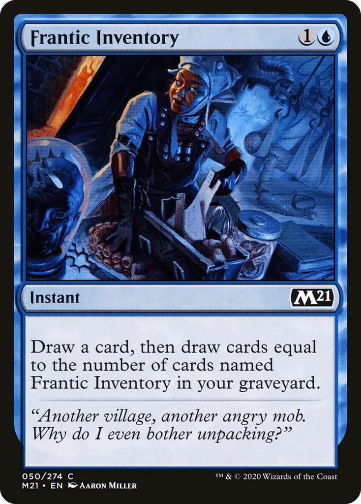Frantic Inventory · Core Set 2021