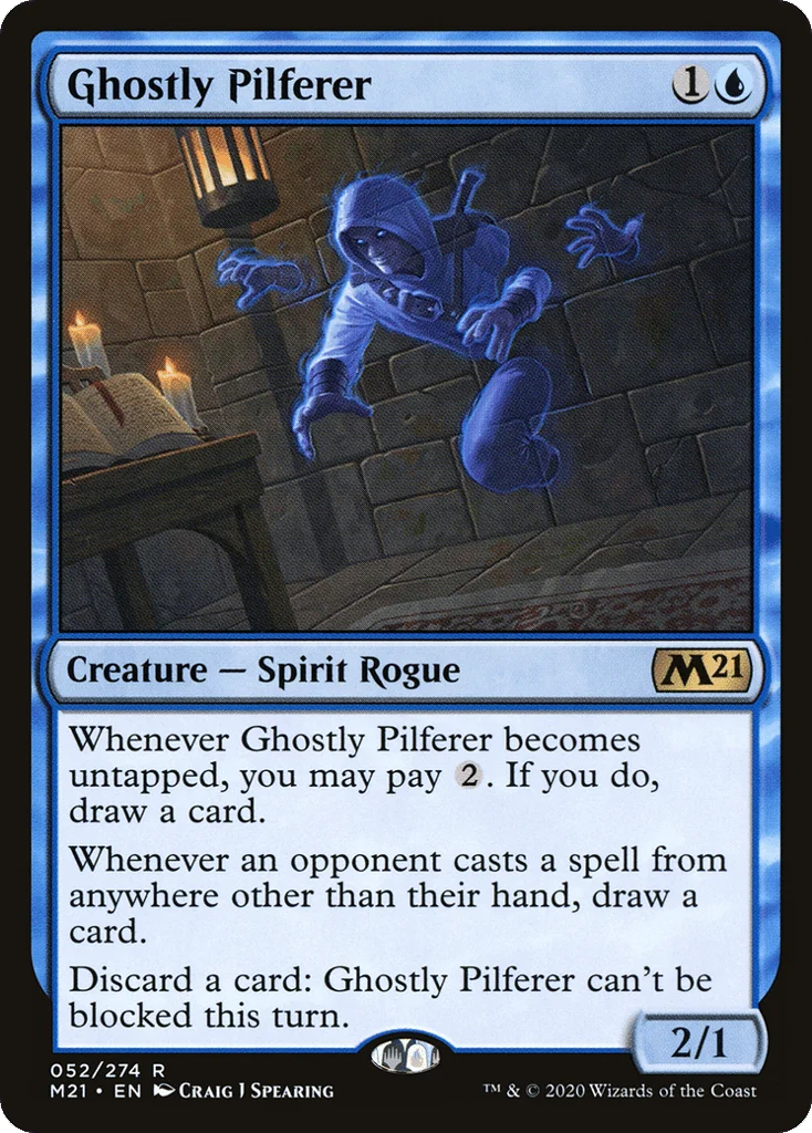 Ghostly Pilferer · Core Set 2021