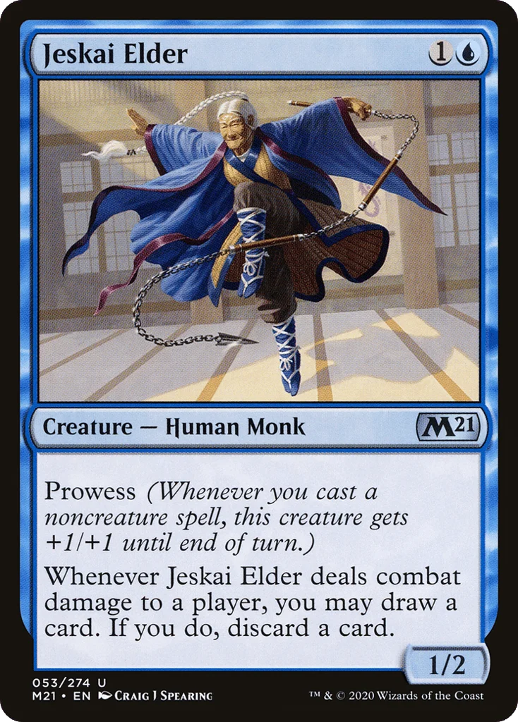 Jeskai Elder · Core Set 2021
