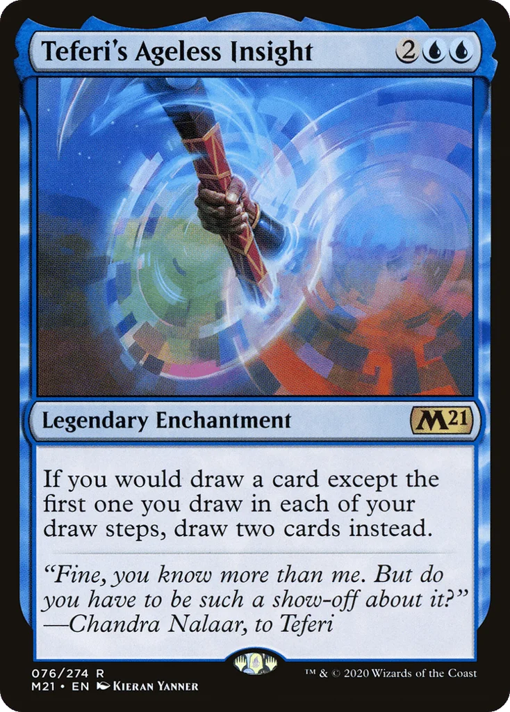 Teferi's Ageless Insight · Core Set 2021