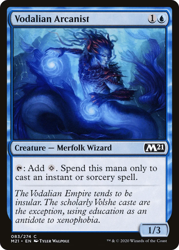 Vodalian Arcanist · Core Set 2021