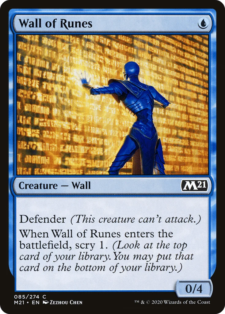 Wall of Runes · Core Set 2021